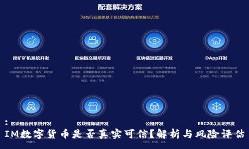 :
IM数字货币是否真实可信?解析与风险评估